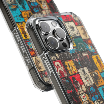 Figured Grid iPhone 16 Pro Max Case - Impact