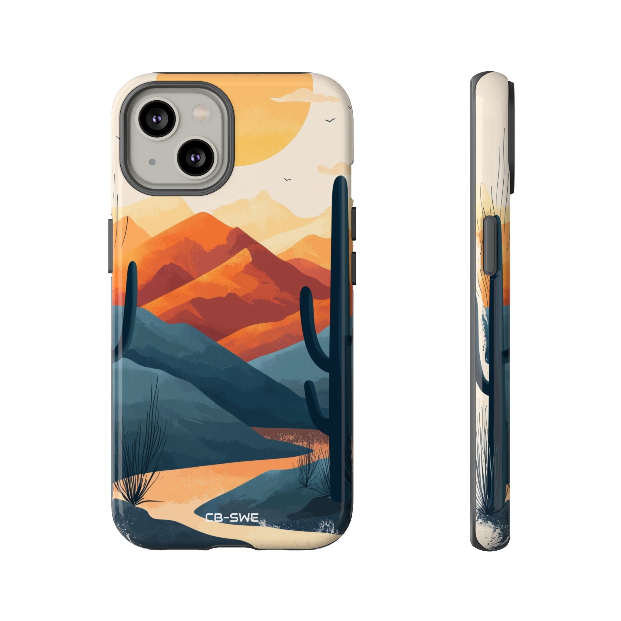 Desert Sunsets Whisper - iPhone Case