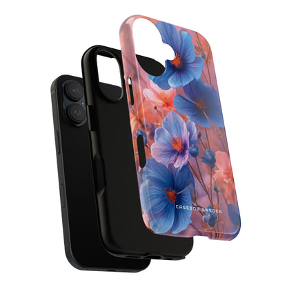 Ethereal Floral Symphony iPhone 16 - Tough Phone Case