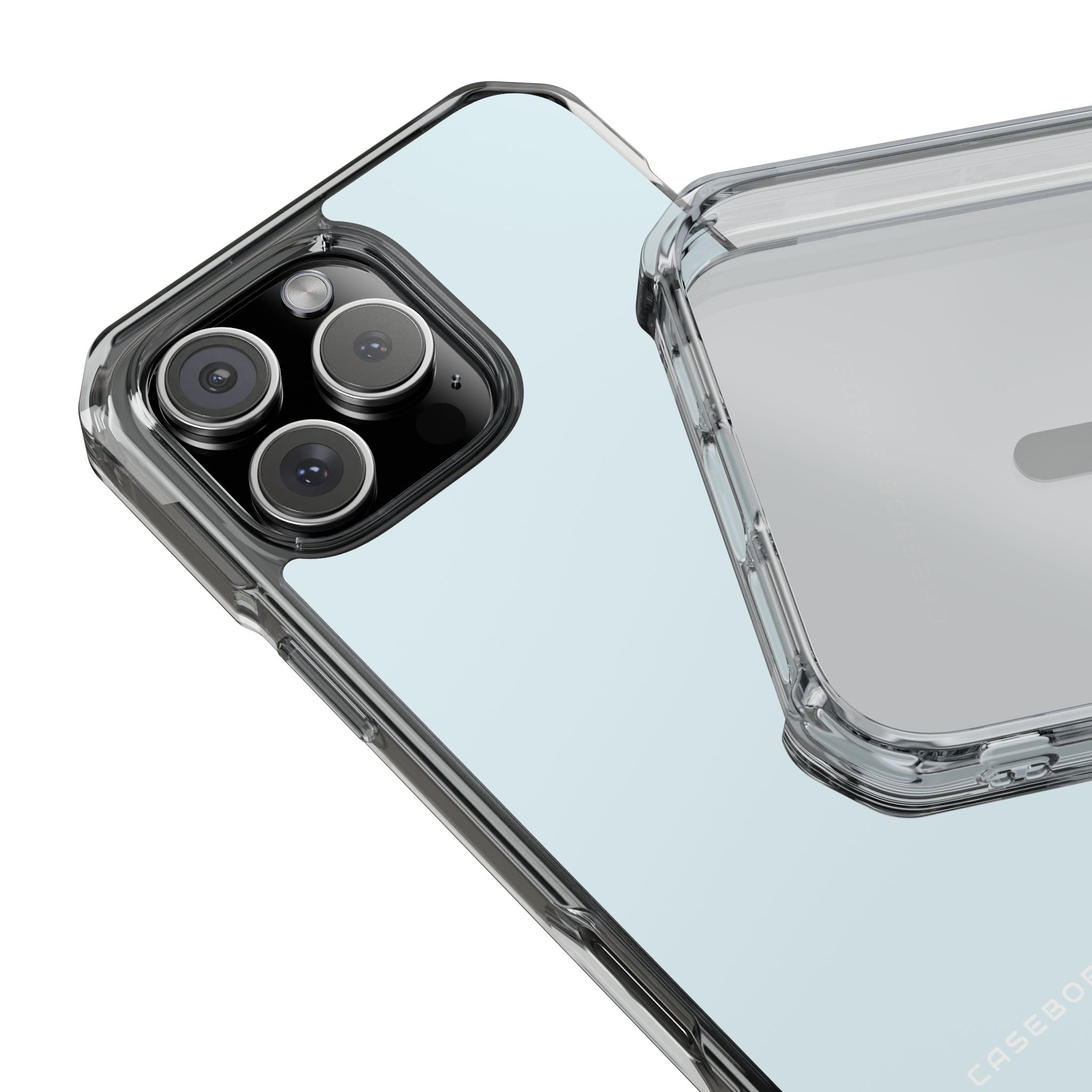 Light Cyan iPhone 16 - Clear Impact Phone Case