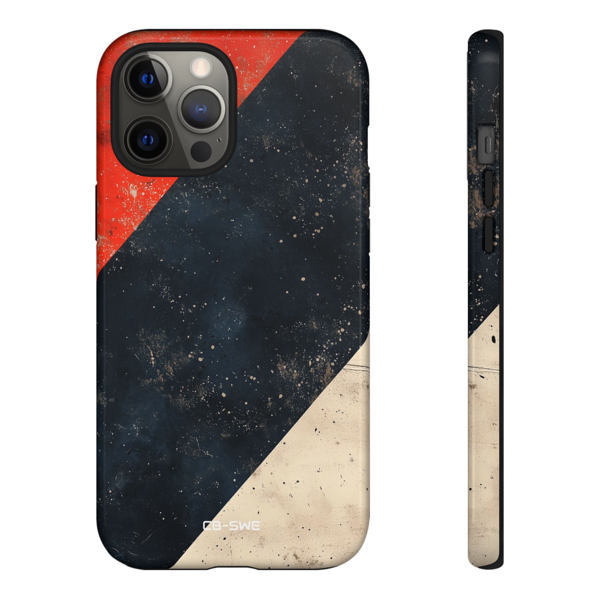 Vibrant Color Interaction - iPhone Case