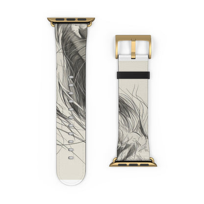 Lion Whisper Gray - Watch Band