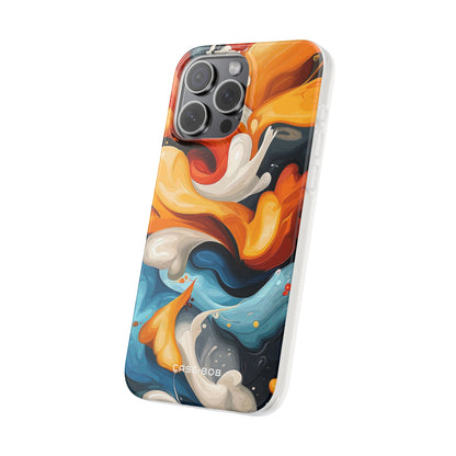 Crimson Ribbon iPhone 15 Pro Max Case - Soft