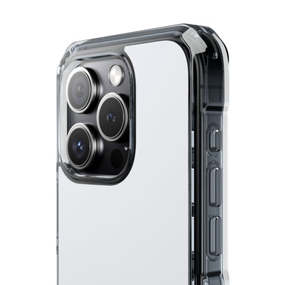 Ghost White - Clear Impact Case for iPhone