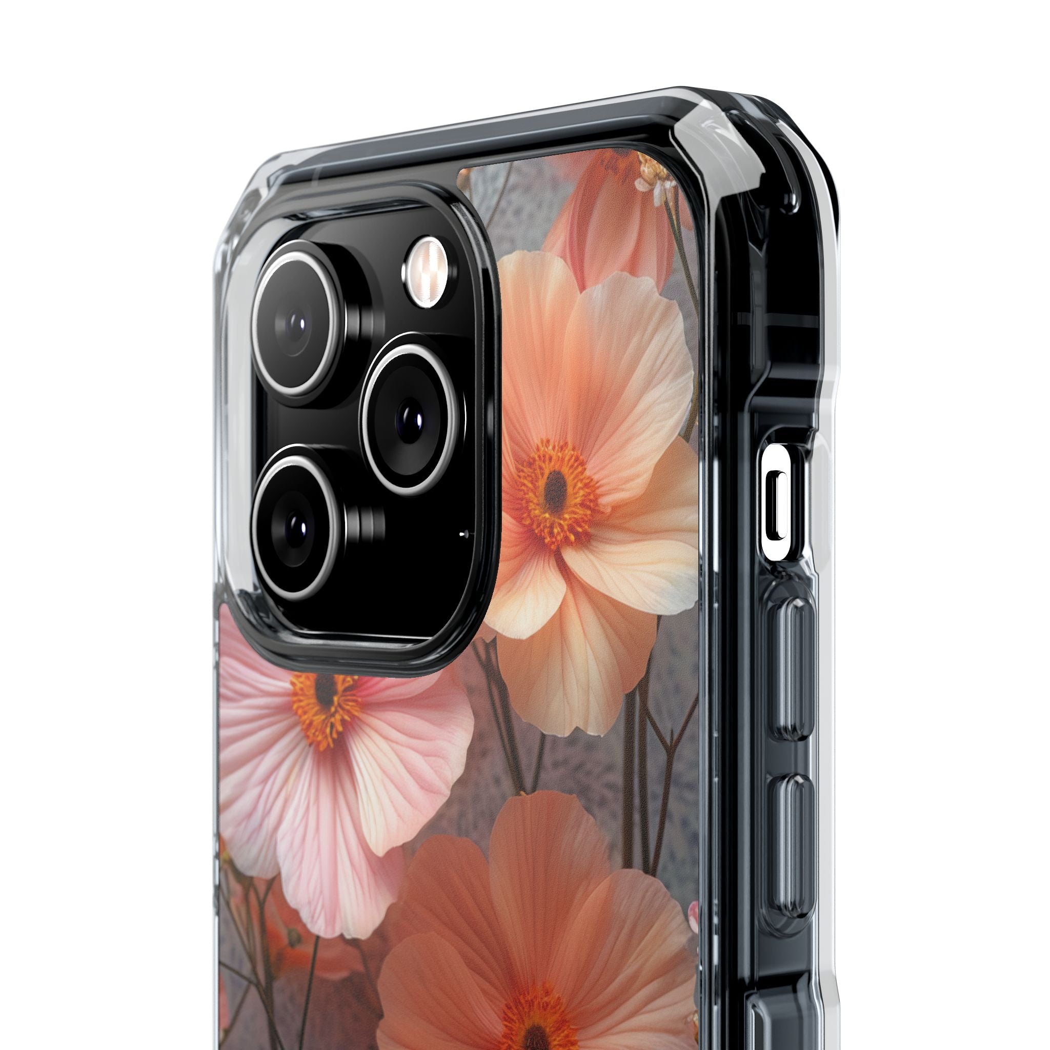 Serene Botanical Blooms - Clear Impact iPhone 14 Phone Case