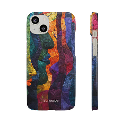 Interwoven Vibrance | Slim Phone Case for iPhone