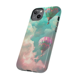 Pastel Balloon Escape - Protective Phone Case