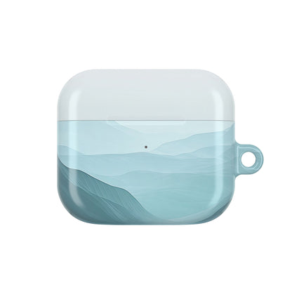 Teal Ridge Layers - AirPods Case