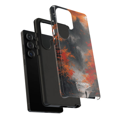 Montagne Nebbia Cremisi Samsung S25 - Tough