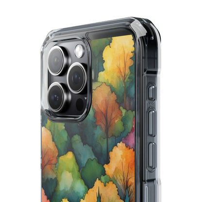 Autumn Leaves Dance iPhone Case - Impact