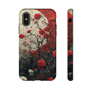 Moonlit Rose Peace - Protective Phone Case