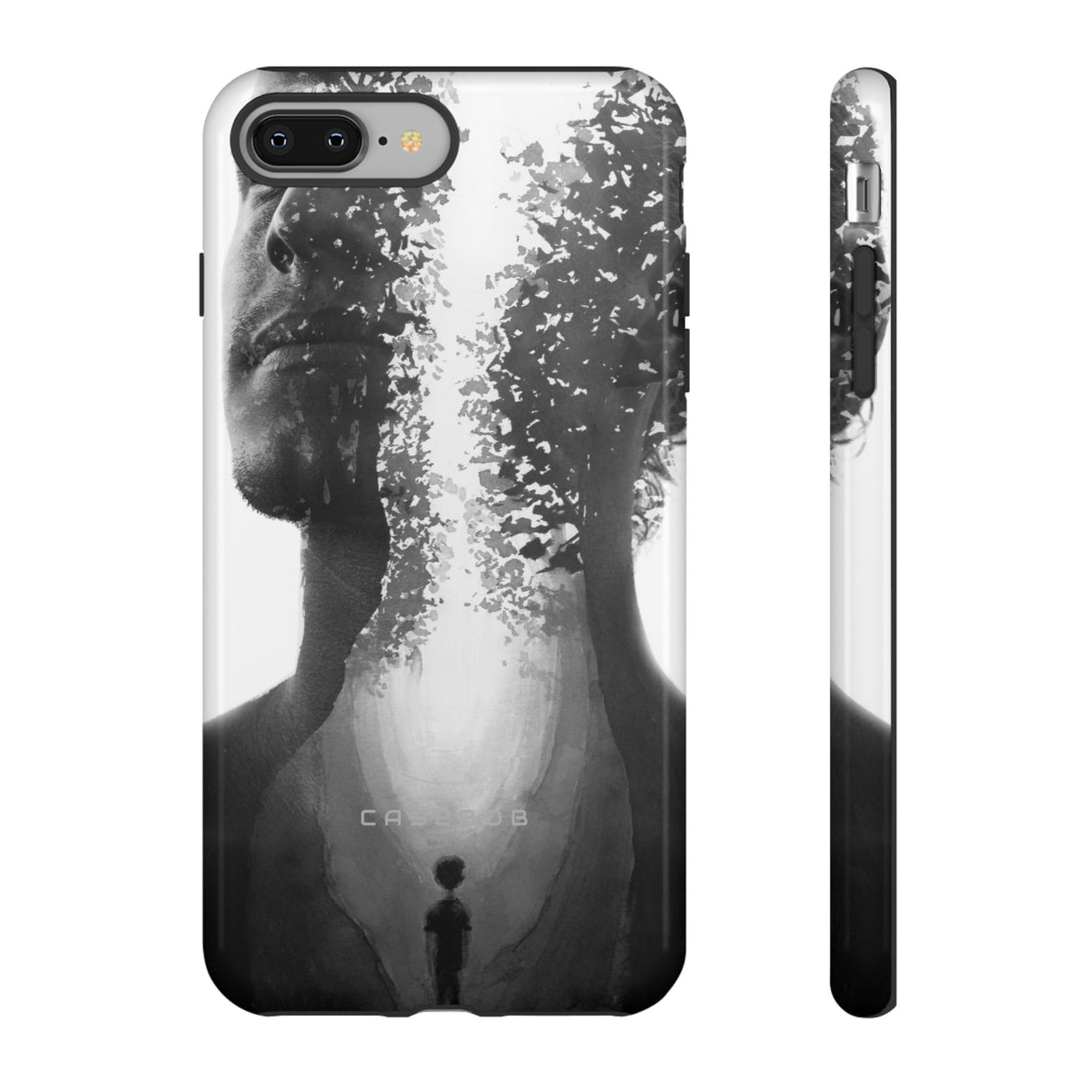 Line Art Love - Protective Phone Case