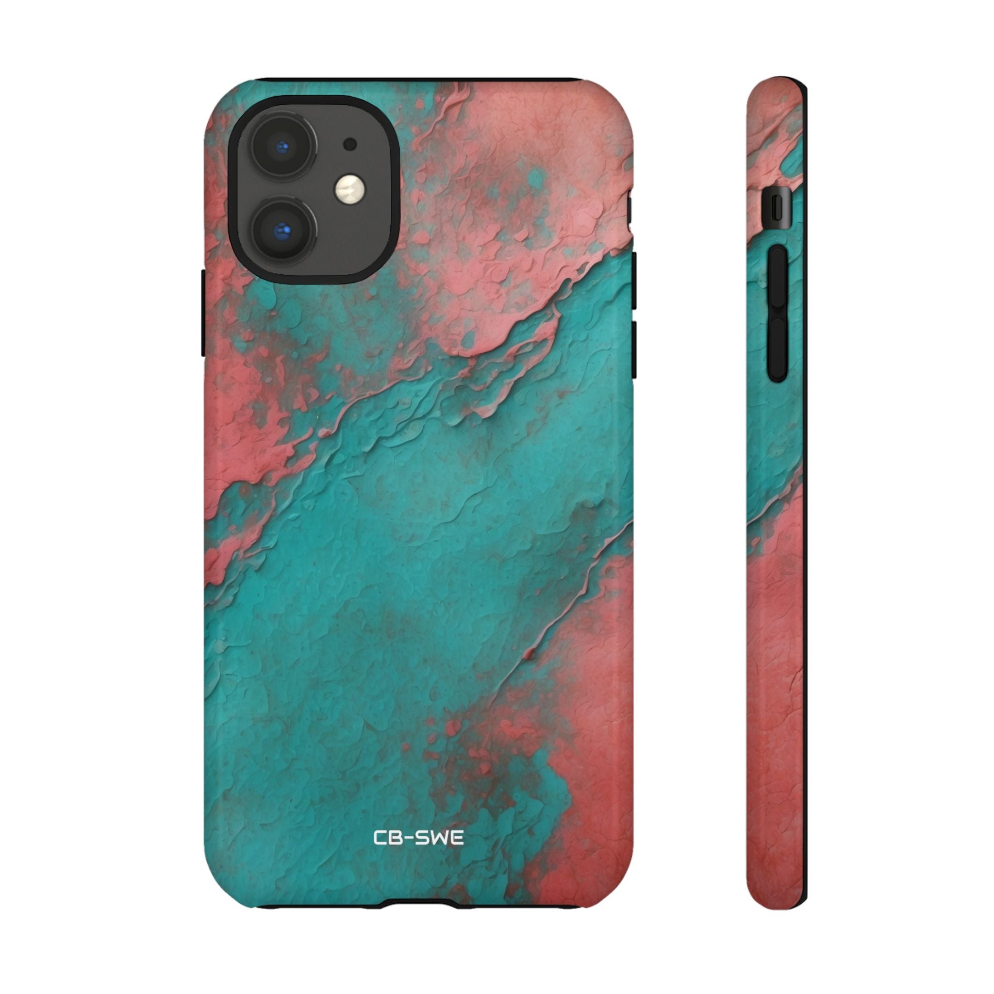 Turbulent Coral Flow - iPhone Case