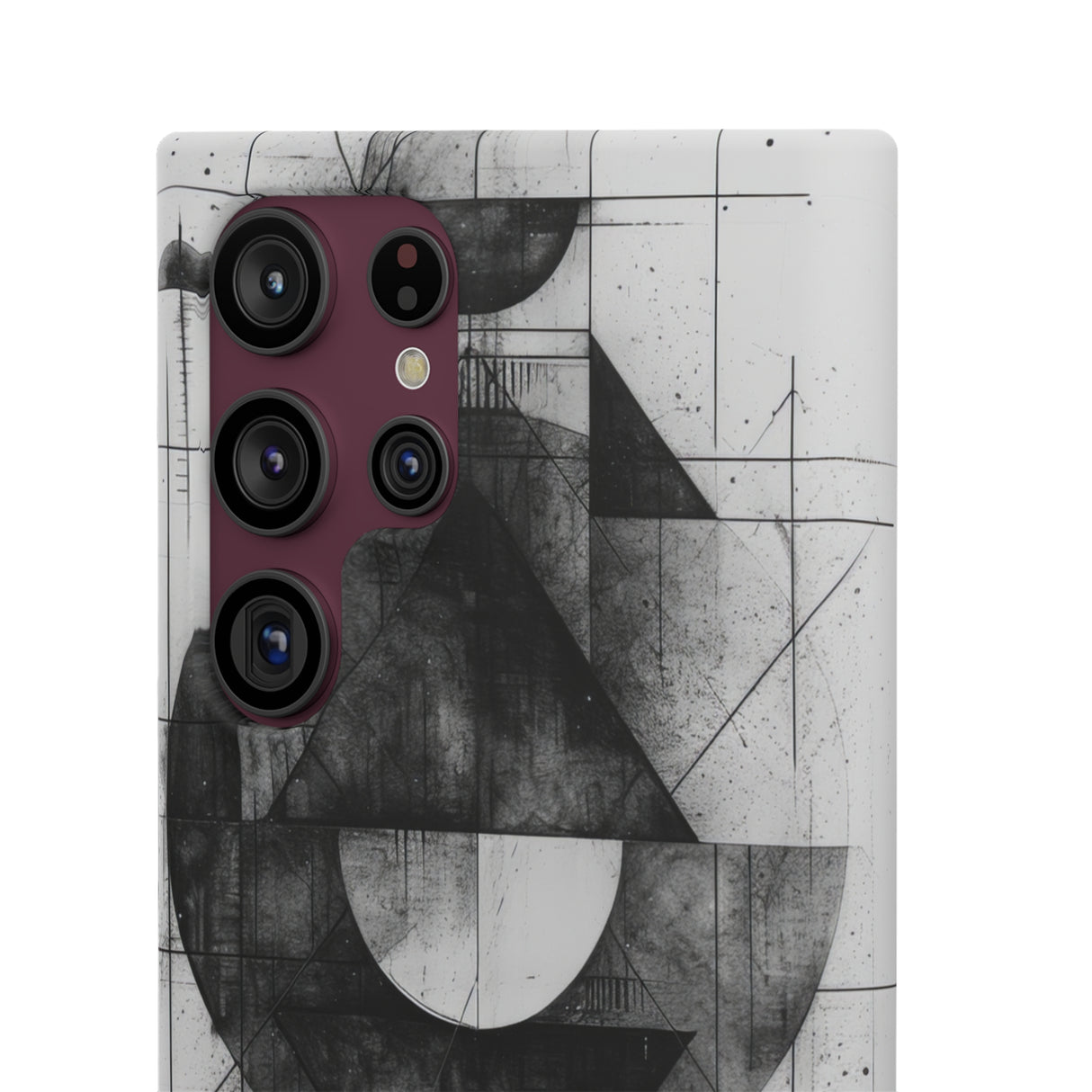 Monochrome Geometry | Slim Phone Case for Samsung