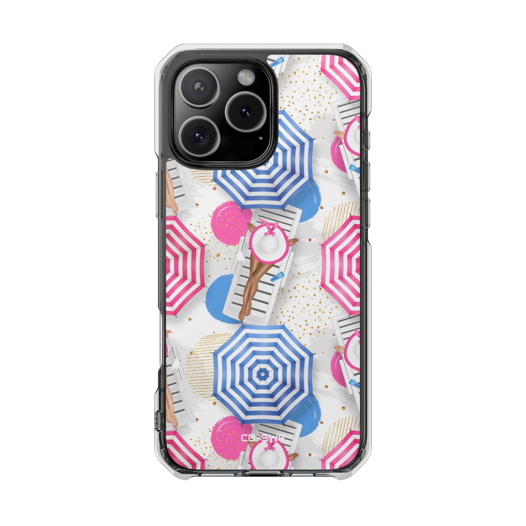 Sun Hats Relaxing iPhone Case - Impact