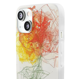 Fiery Blossom | Flexible Phone Case for iPhone