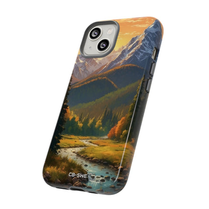 Mountain Reflections Glimmer - iPhone Case