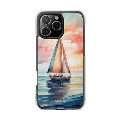 Sailboat Glides Calm iPhone Case - Impact