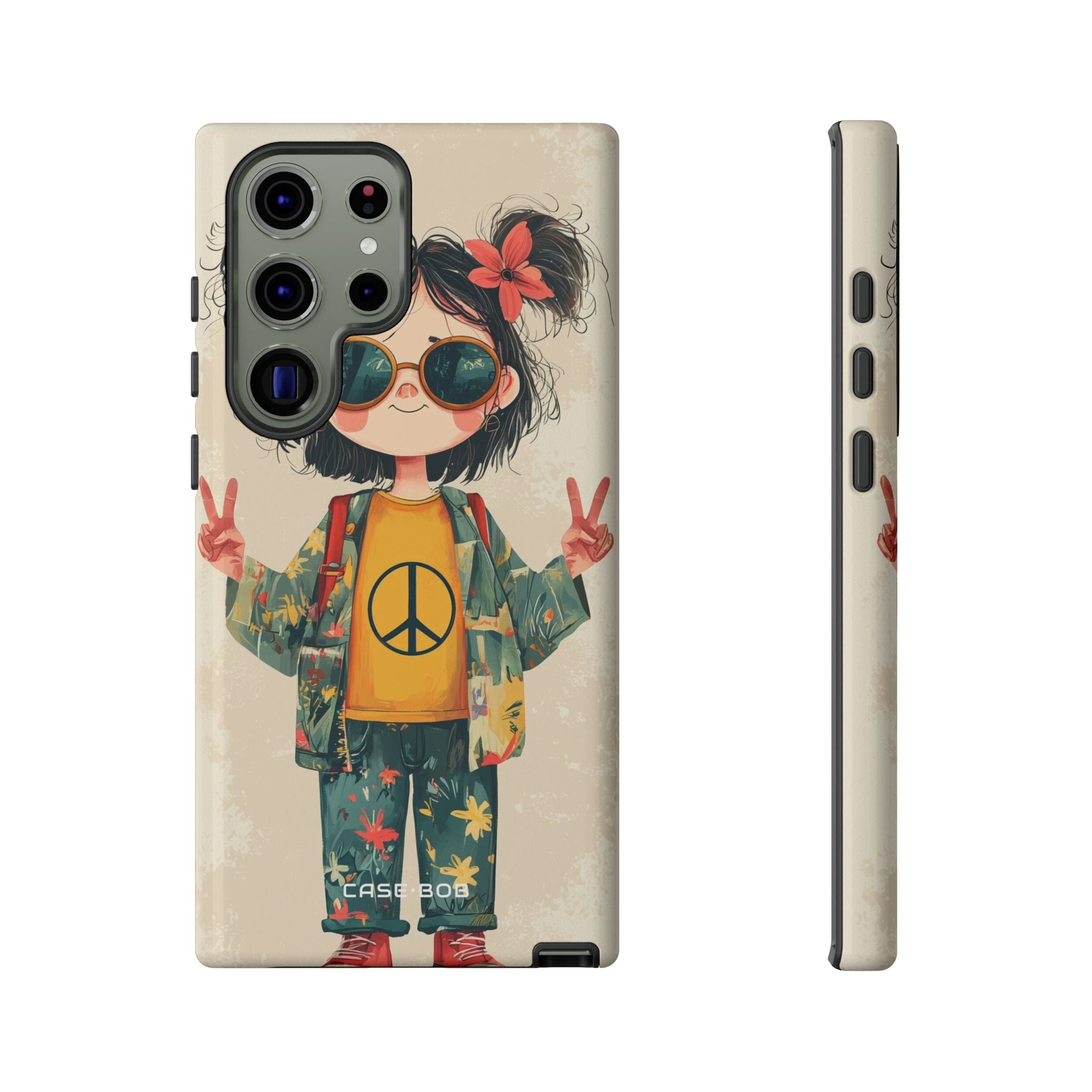 Peace Pigtails Samsung S23 Ultra Case - Tough