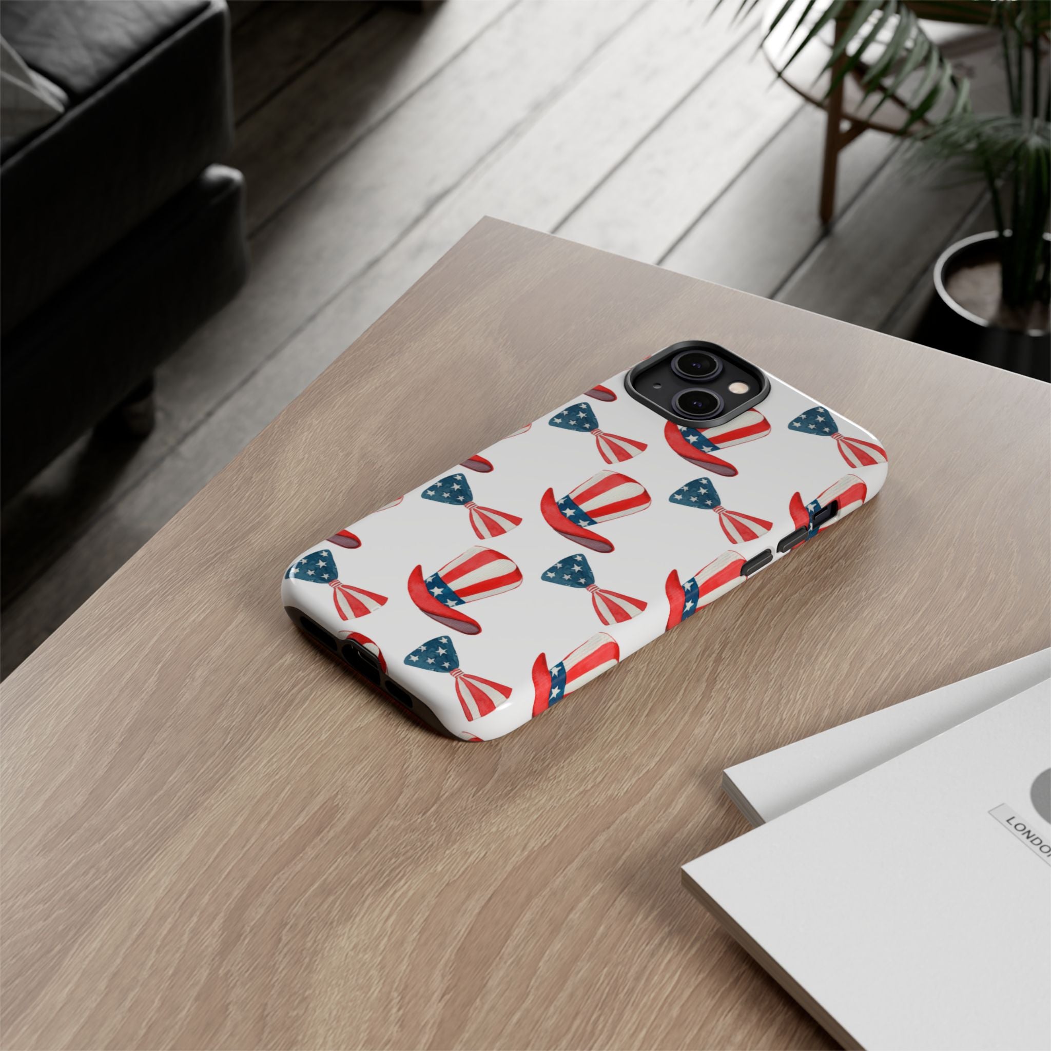 Celebrate With Hats - iPhone Case