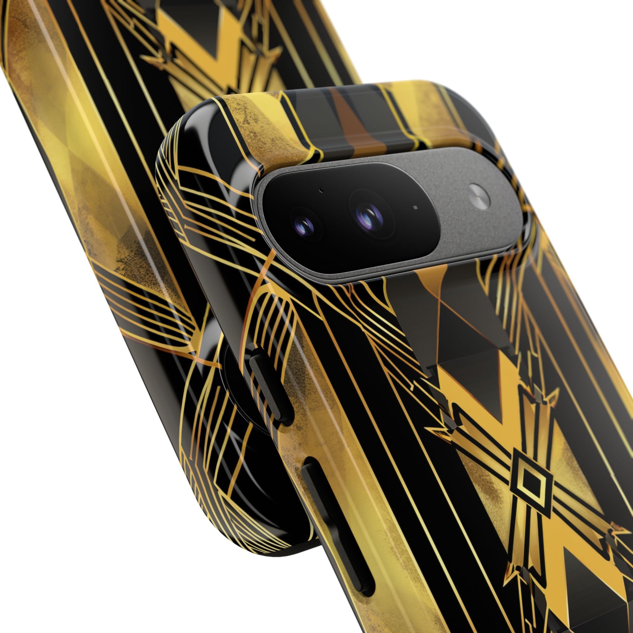 Golden Diamond Radiance Google Pixel 9 Case - Tough