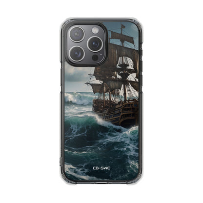 Ship Faces Waves iPhone Case - Impact