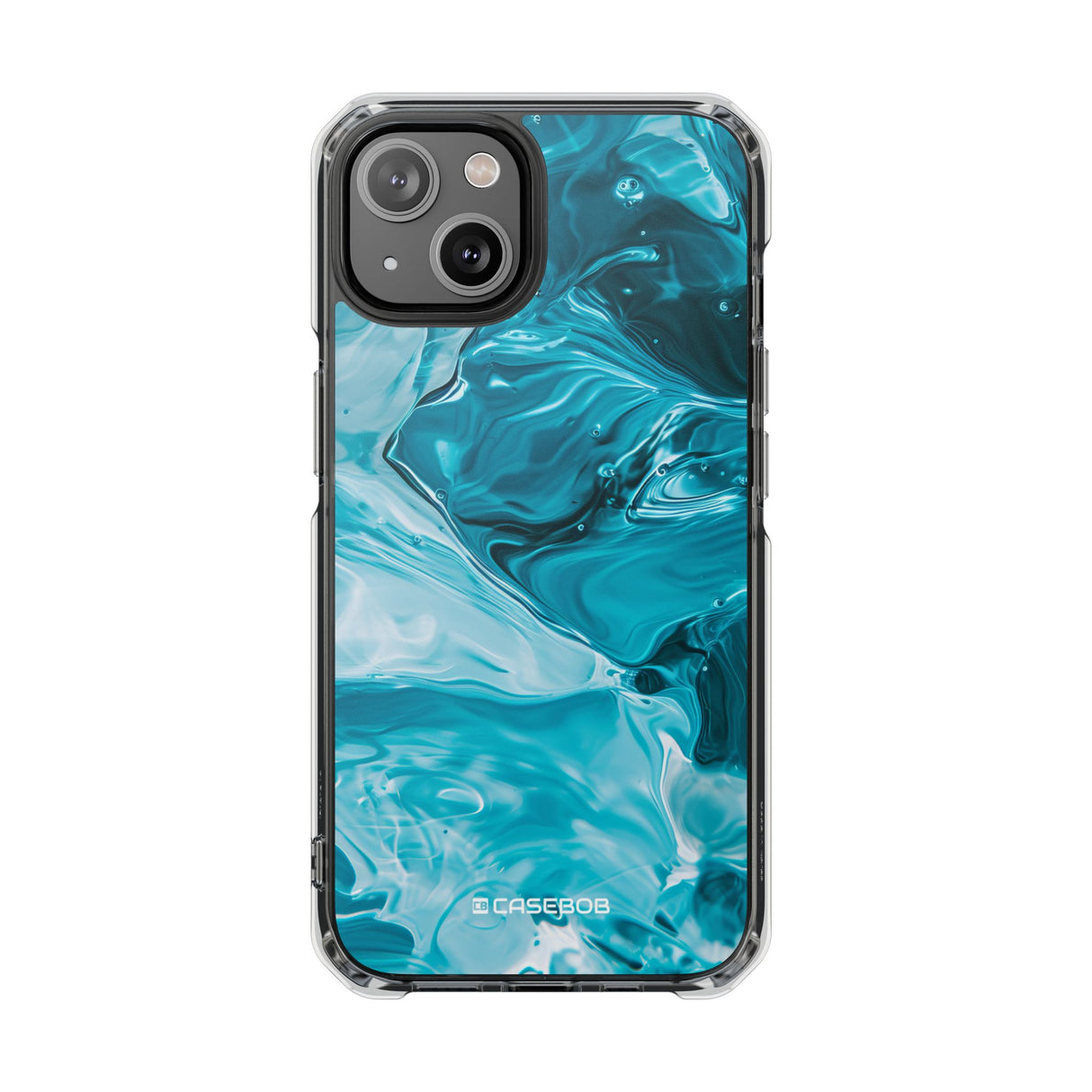 Turquoise Pantone  | Phone Case for iPhone (Clear Impact Case - Magnetic)