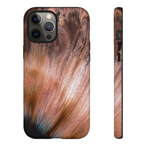 Light Brown Ink Art iPhone Case (Protective) iPhone 12 Pro Max Matte Phone Case