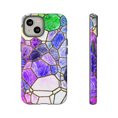 Colorful Glass Mosaic - iPhone Case