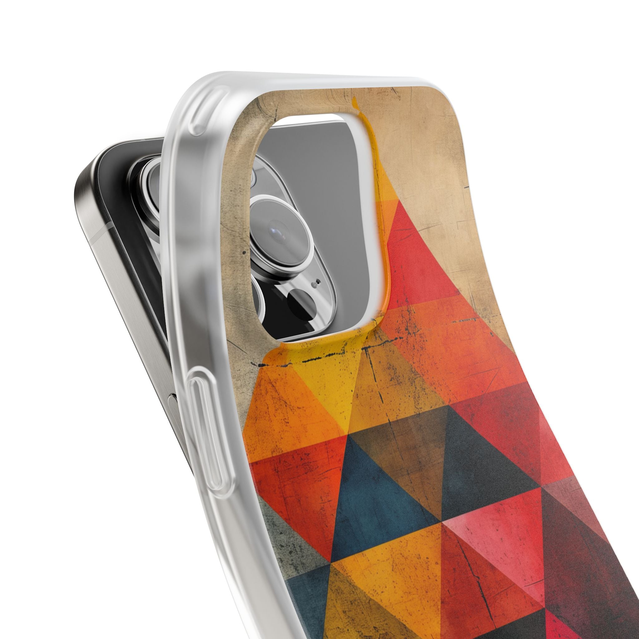 Geometric Energy - Flexi iPhone 16 Phone Case