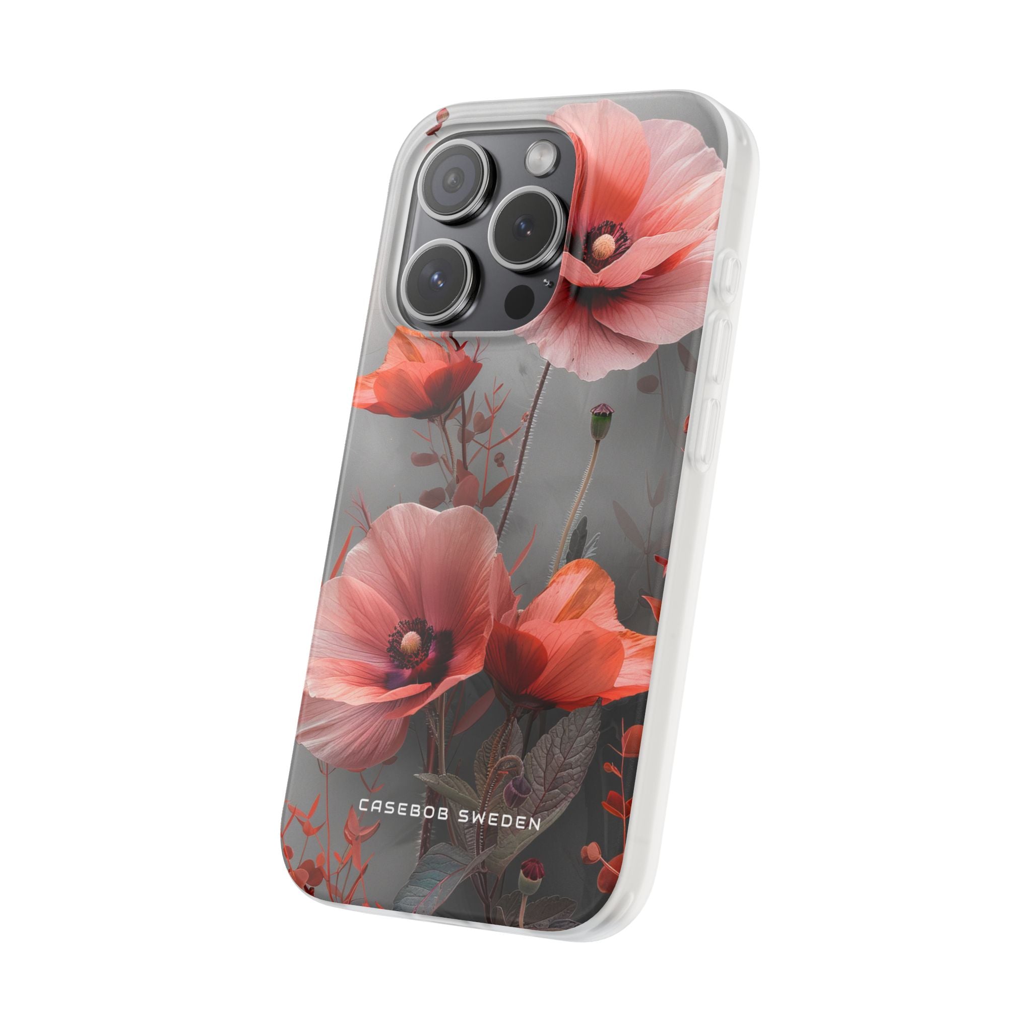 Ethereal Floral Elegance iPhone 15 - Flexi Phone Case