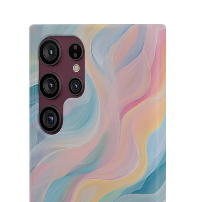 Dreamy Pastel Swirls - Slim Samsung S22 Phone Case