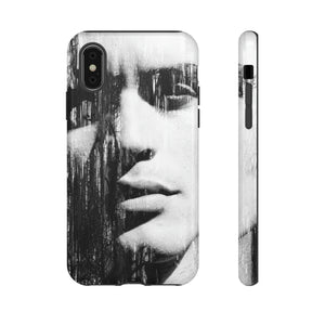 Black & White Pop Art - Protective Phone Case