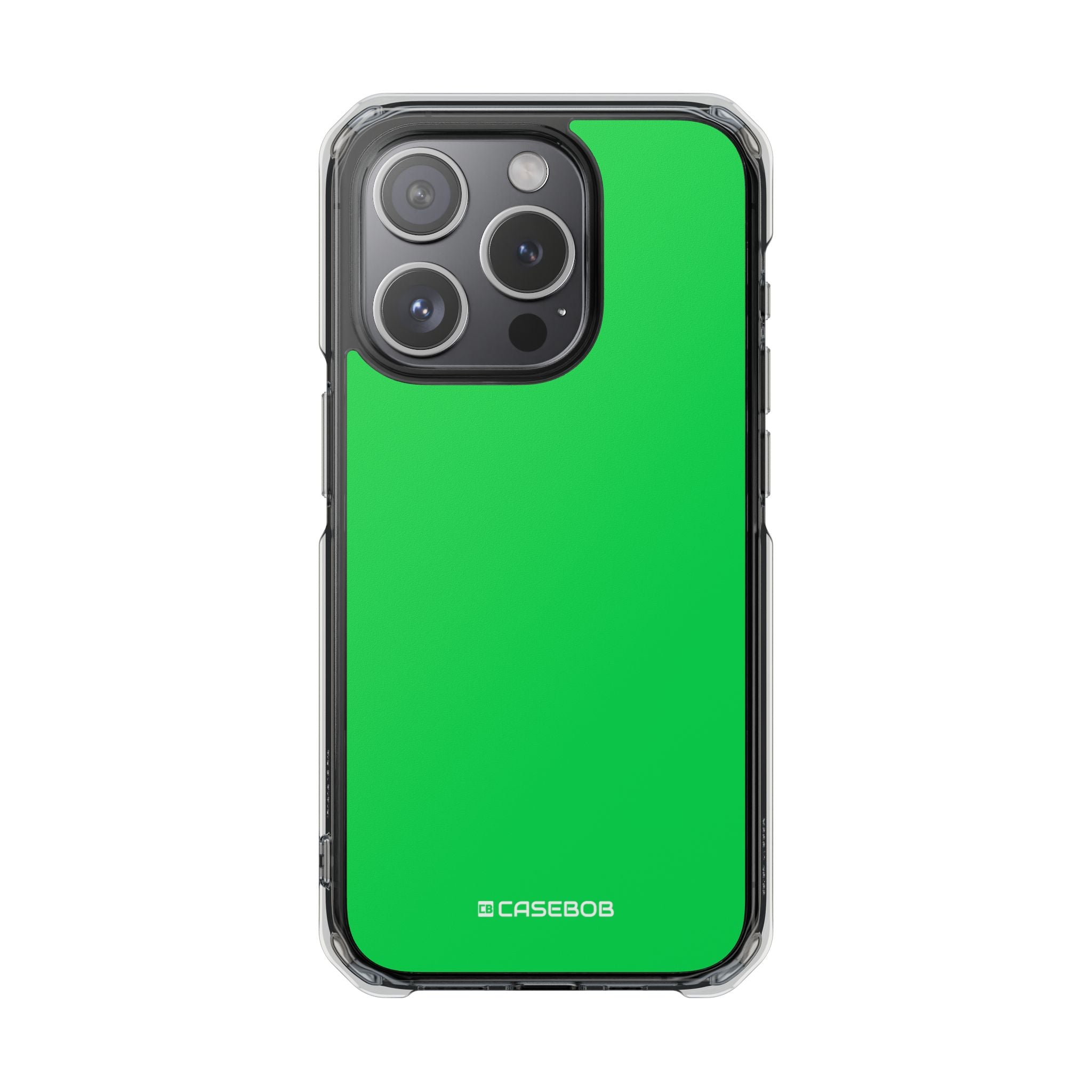 Malachite Green - Clear Impact Case for iPhone