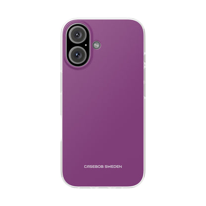 Plum Purple - Flexi iPhone 16 Phone Case