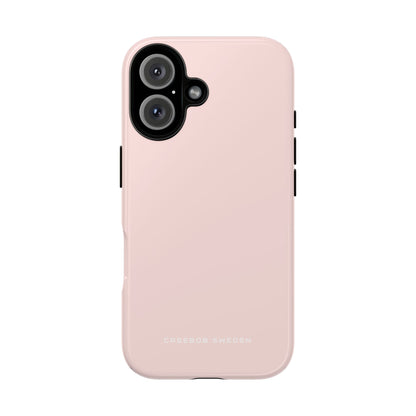 Misty Rose iPhone 16 - Tough Phone Case