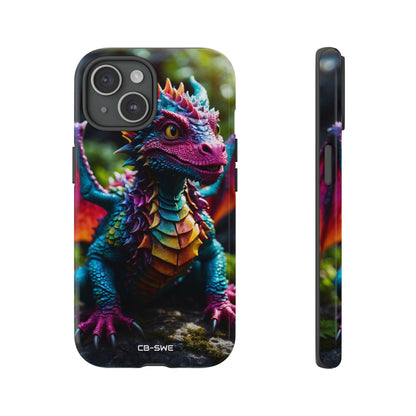 Friendly Dragon Smiles - iPhone Case