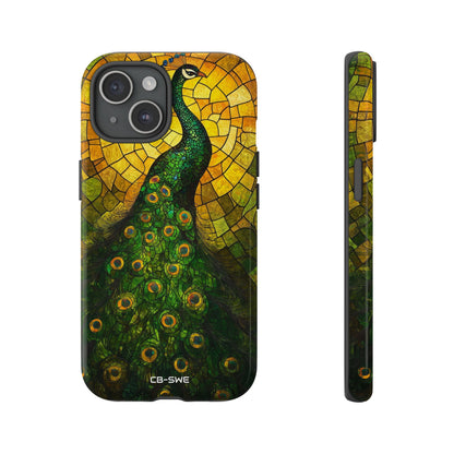 Peacock Spreads Light - iPhone Case