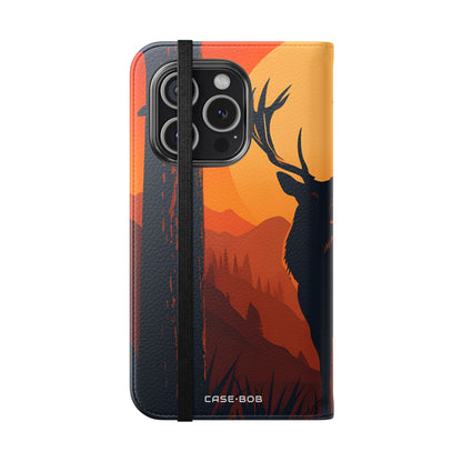 Stag Sunset - iPhone 15 Pro Cover - Pung