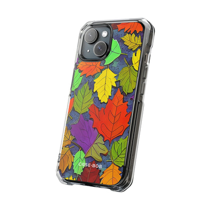 Vivid Leafstorm iPhone 15 Case - Impact