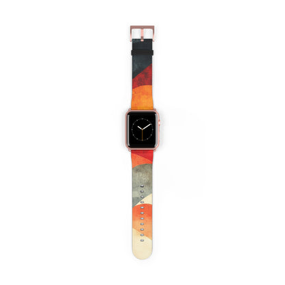 Crimson Ripples - Watch Band