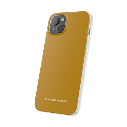 Dark Golden Rod iPhone 15 - Flexi Phone Case