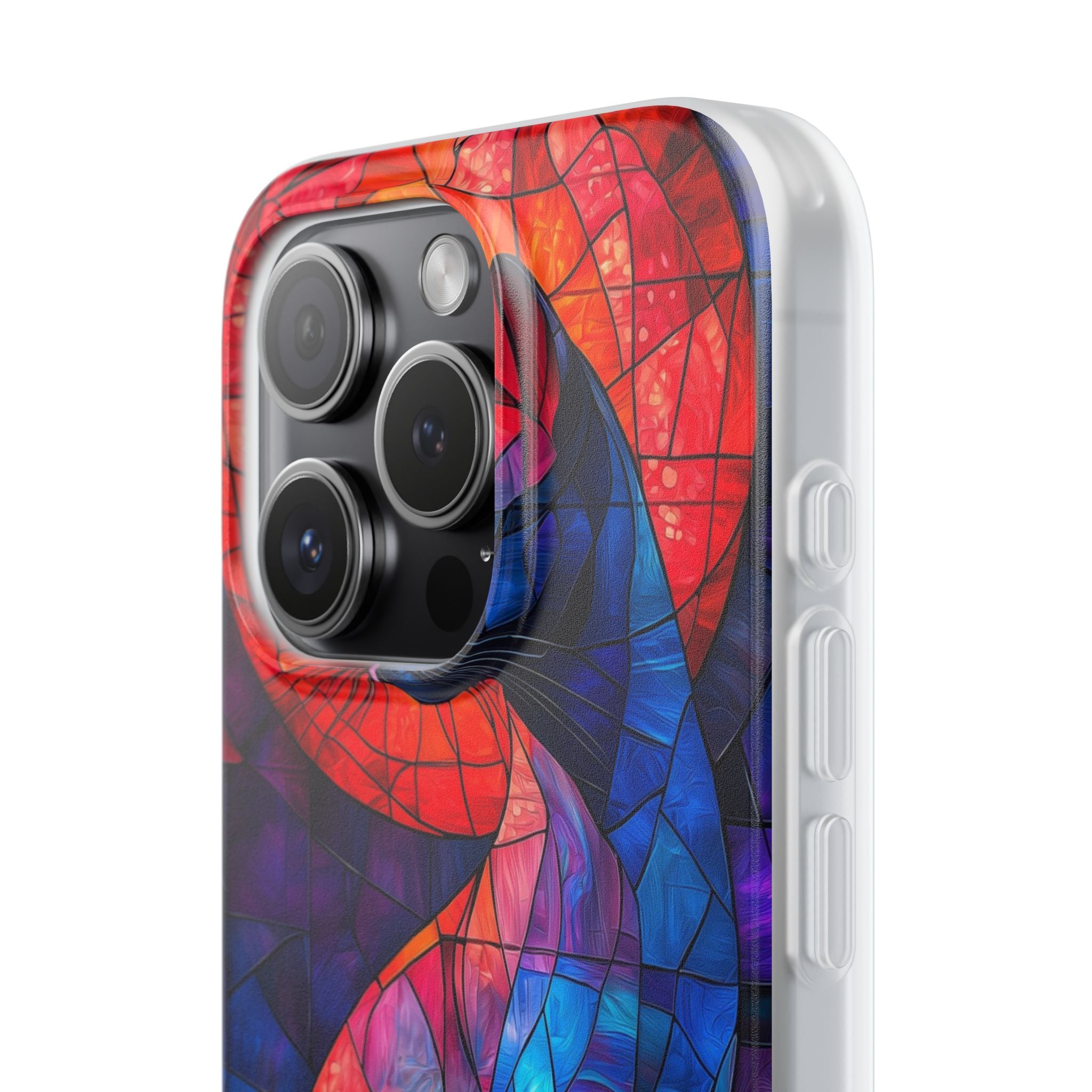 Celestial Cat iPhone 15 Pro Case - Soft