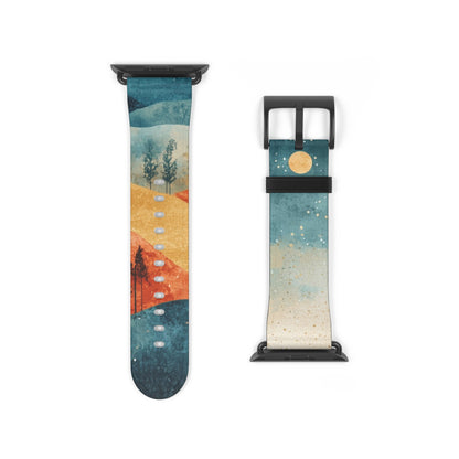 Blue Ridge Moon - Watch Band