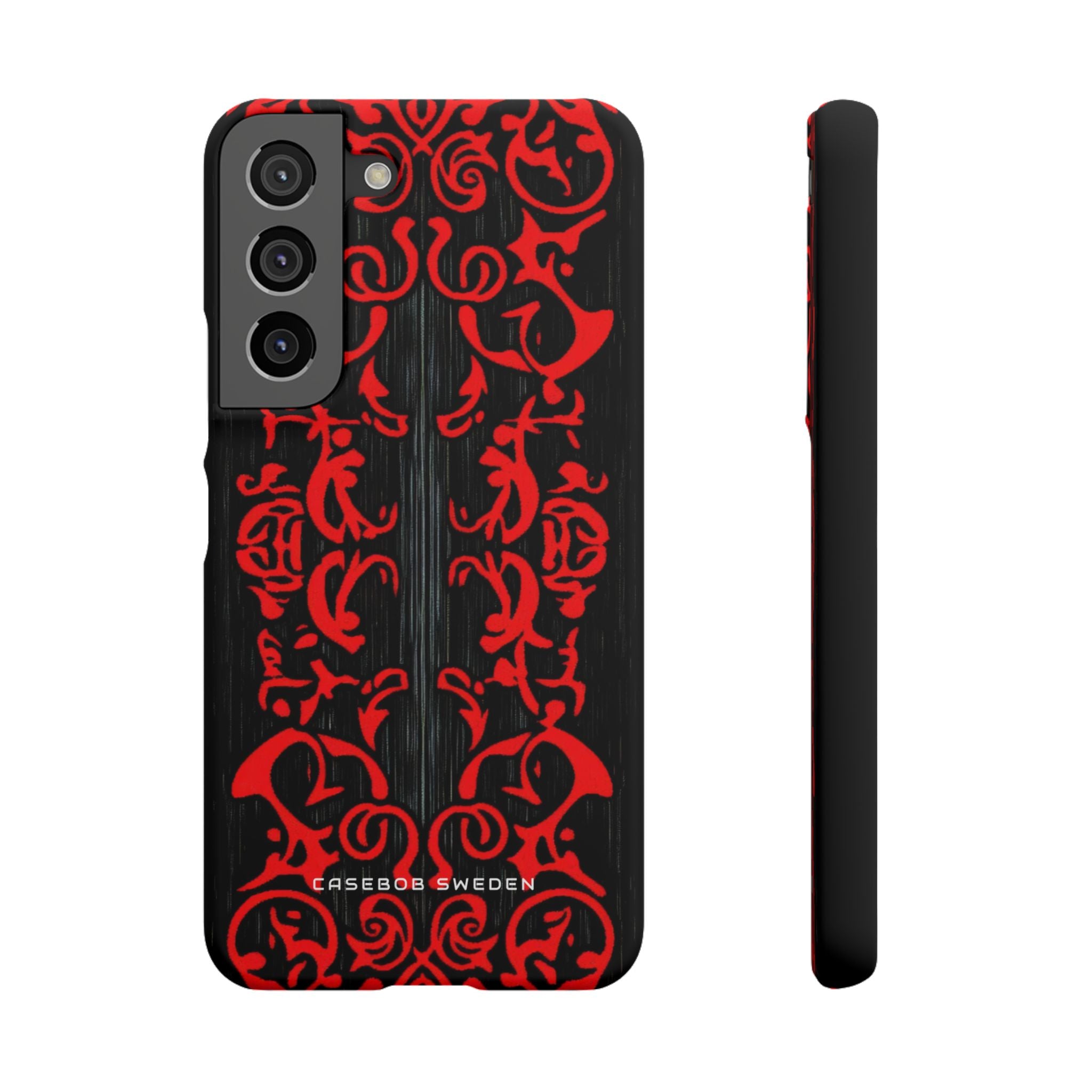 Gothic Crimson Symmetry Samsung S22 - Slim Phone Case