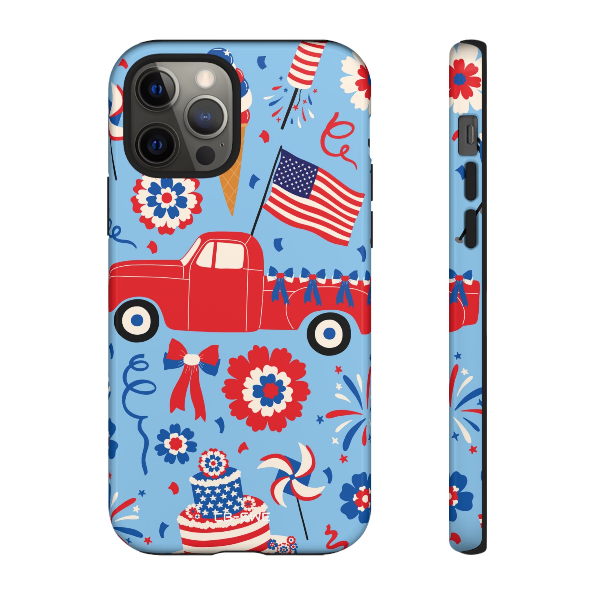 Celebration Fireworks Burst - iPhone Case