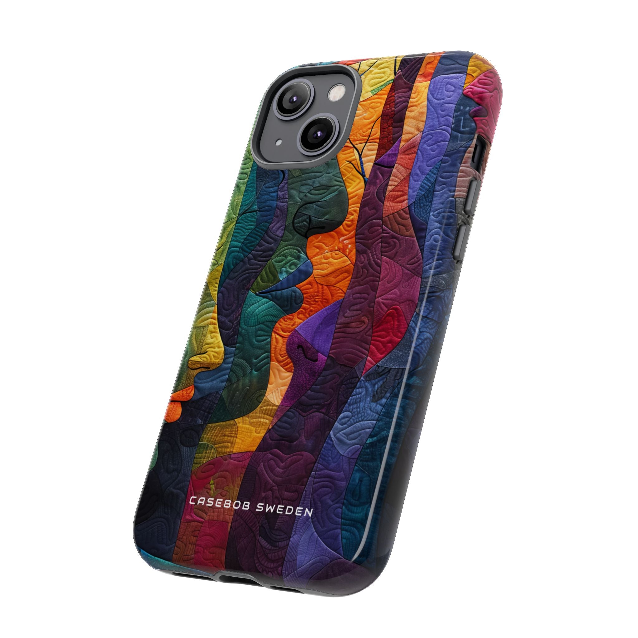 Harmonized Faces and Nature Fusion iPhone 14 - Tough Phone Case