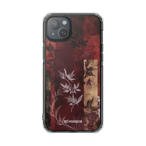 Marsala Design Showcase | Handyhülle für iPhone (Clear Impact Case – magnetisch) 