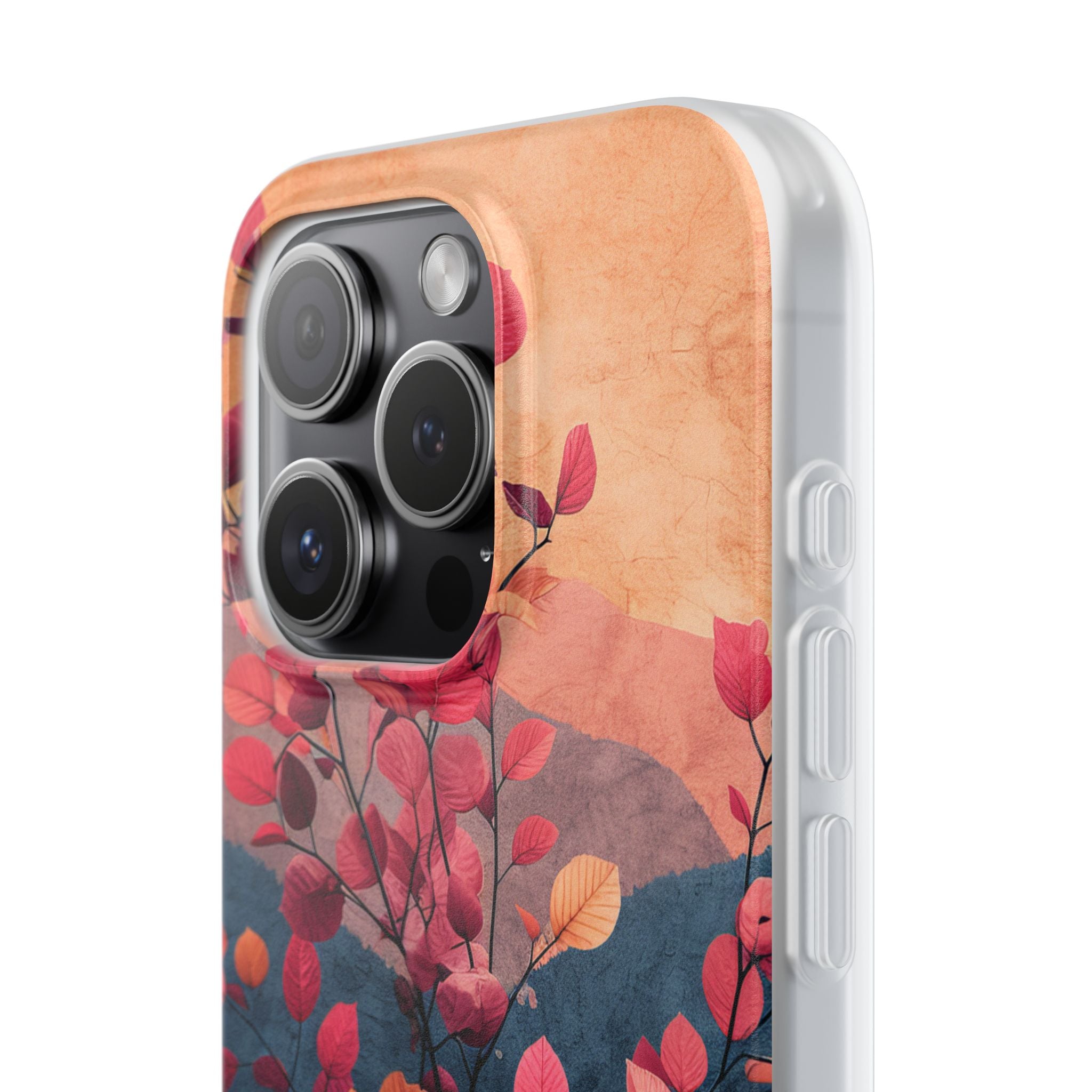 Vibrant Floral Harmony iPhone 15 - Flexi Phone Case