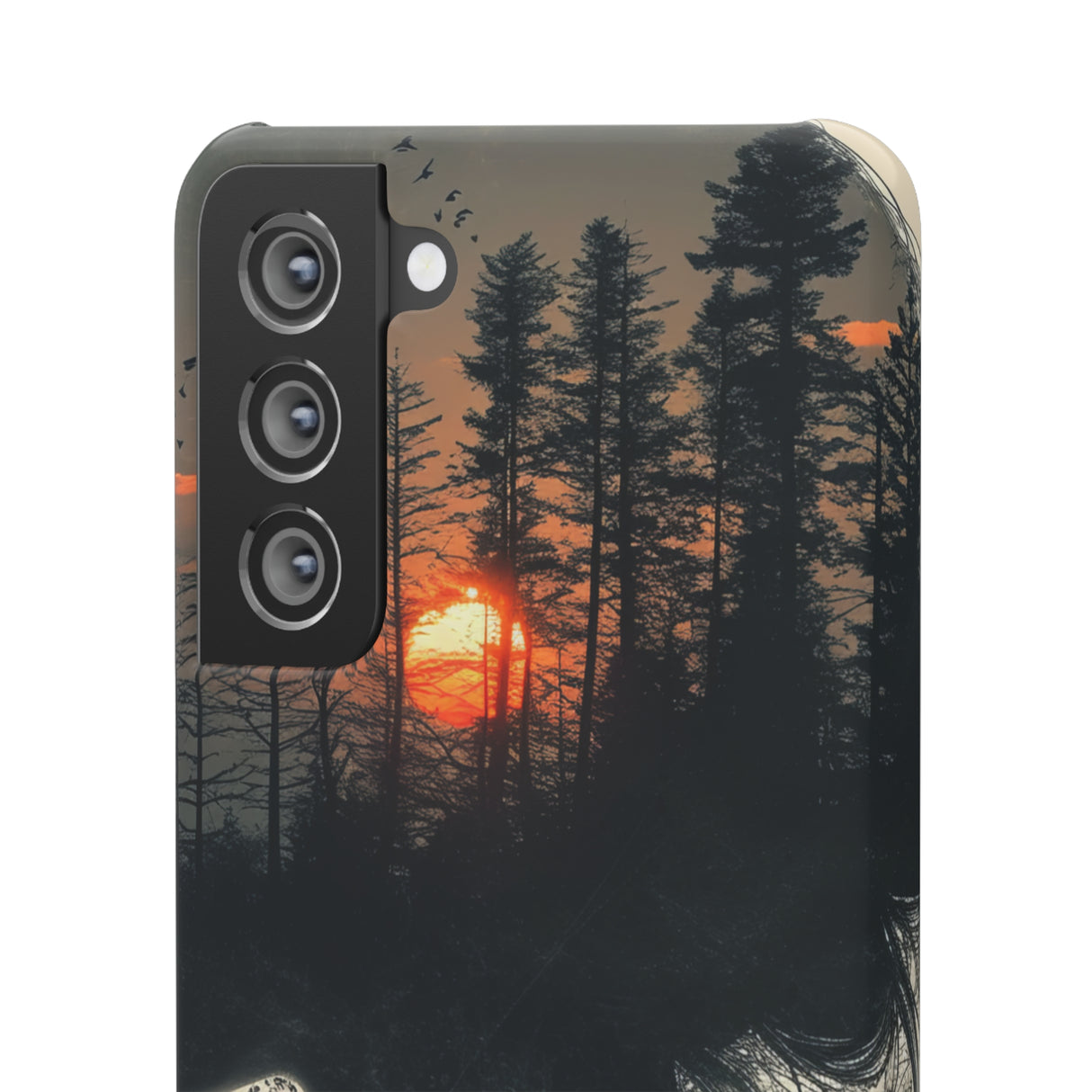 Tranquil Silhouette | Slim Phone Case for Samsung